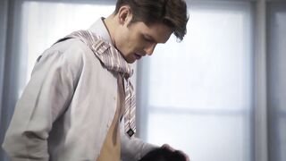 Devin Franco & Lee Santino Flip-Fuck In Suits