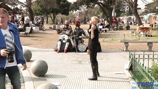 Arriving in Argentina